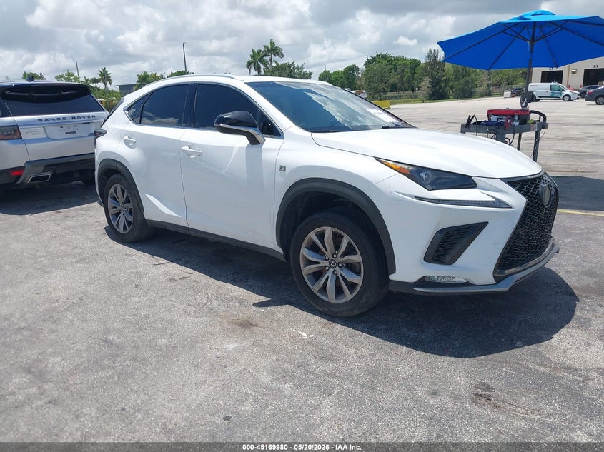 2019 Lexus Nx VIN JTJYARBZ0K2147861 IAAI salvage auction — SIDE, Certificate Of Destruction (Florida), sold $3,700 on 2026-07-11 (photo 1)
