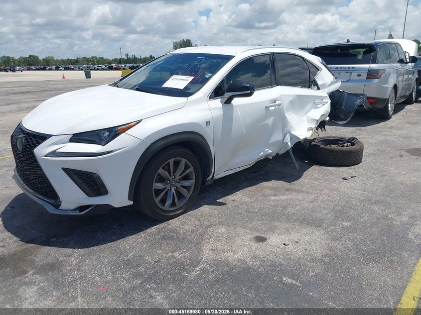 2019 Lexus Nx VIN JTJYARBZ0K2147861 IAAI salvage auction — SIDE, Certificate Of Destruction (Florida), sold $3,700 on 2026-07-11 (photo 2)