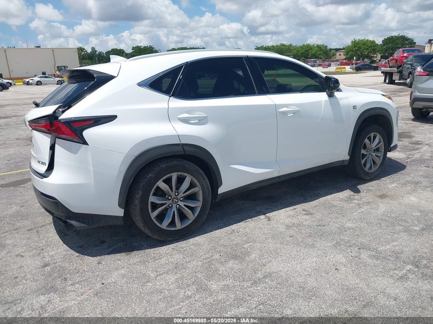 2019 Lexus Nx VIN JTJYARBZ0K2147861 IAAI salvage auction — SIDE, Certificate Of Destruction (Florida), sold $3,700 on 2026-07-11 (photo 4)