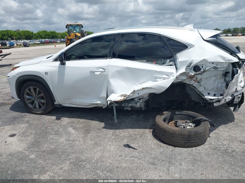 2019 Lexus Nx VIN JTJYARBZ0K2147861 IAAI salvage auction — SIDE, Certificate Of Destruction (Florida), sold $3,700 on 2026-07-11 (photo 6)