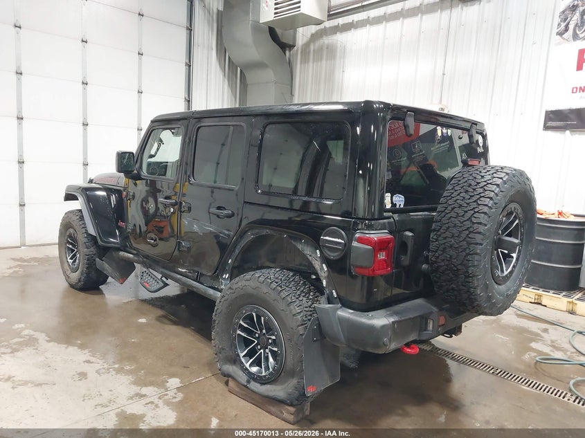 2024 Jeep Wrangler / VIN 1C4RJXFG0RW280076 IAAI salvage auction — LEFT SIDE, Salvage (North Dakota), sold $20,725 on 2026-07-09 (photo 3)