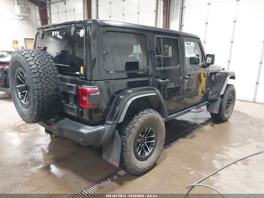 2024 Jeep Wrangler / VIN 1C4RJXFG0RW280076 IAAI salvage auction — LEFT SIDE, Salvage (North Dakota), sold $20,725 on 2026-07-09 (photo 4)