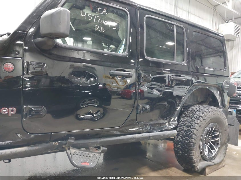 2024 Jeep Wrangler / VIN 1C4RJXFG0RW280076 IAAI salvage auction — LEFT SIDE, Salvage (North Dakota), sold $20,725 on 2026-07-09 (photo 6)