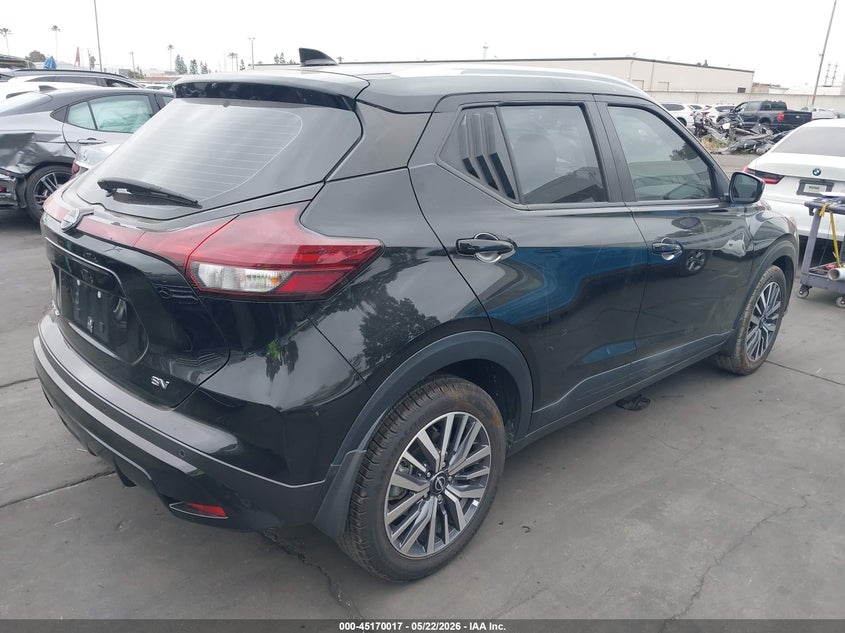 2024 Nissan Kicks VIN 3N1CP5CV0RL515452 IAAI salvage auction — SIDE, Salvage Title, sold $4,500 on 2026-09-16 (photo 4)