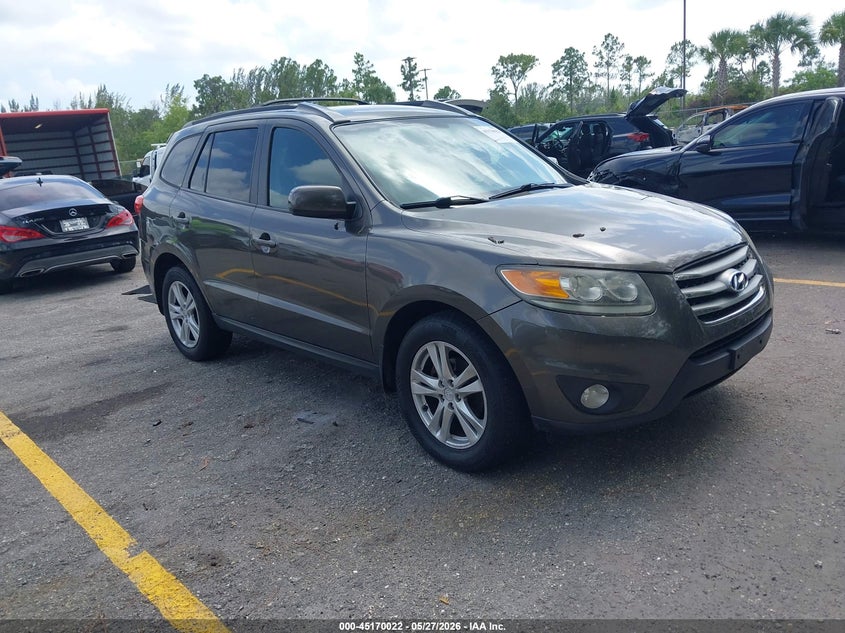 2012 Hyundai Santa fe VIN 5XYZHDAG6CG128745 IAAI salvage auction — NORMAL WEAR, Clear (Florida), sold $525 on 2026-07-27 (photo 1)