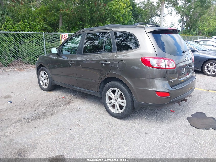 2012 Hyundai Santa fe VIN 5XYZHDAG6CG128745 IAAI salvage auction — NORMAL WEAR, Clear (Florida), sold $525 on 2026-07-27 (photo 3)