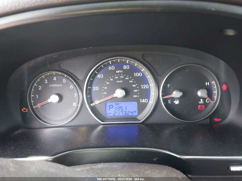 2012 Hyundai Santa fe VIN 5XYZHDAG6CG128745 IAAI salvage auction — NORMAL WEAR, Clear (Florida), sold $525 on 2026-07-27 (photo 7)