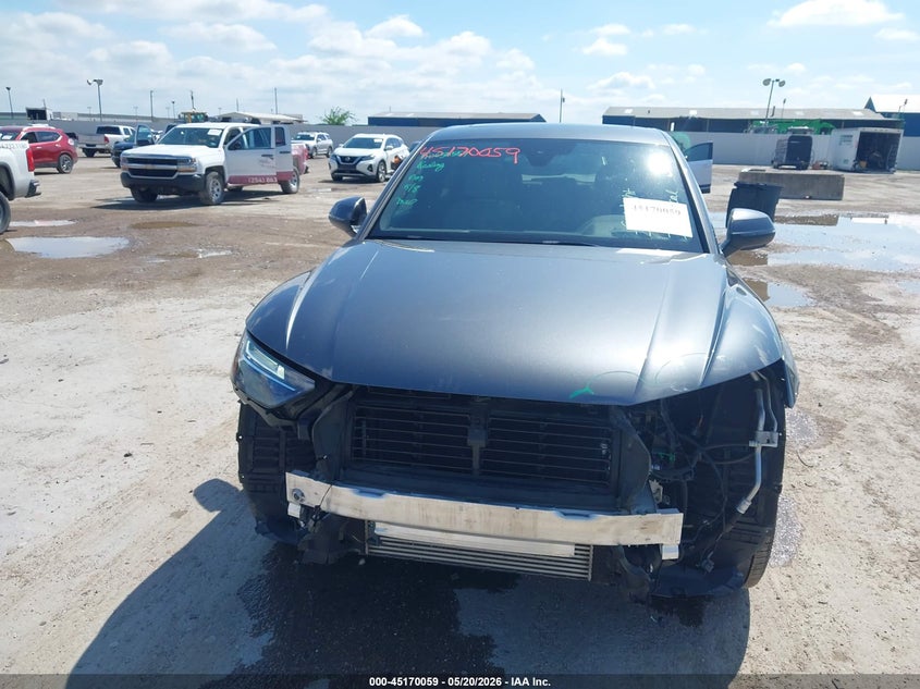 2024 Audi Q5 sportback VIN WA15AAFYXR2041284 IAAI salvage auction — FRONT END, Original (Texas), sold $17,800 on 2026-08-19 (photo 6)