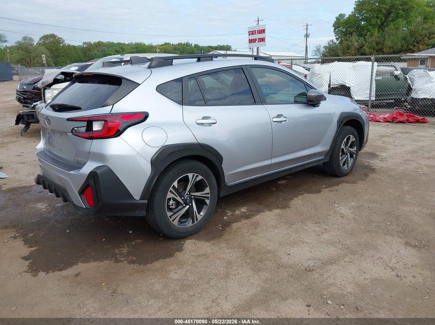 2024 Subaru Xv VIN JF2GUADC3R8859399 IAAI salvage auction — SIDE, Salvage (Indiana), sold $5,800 on 2026-07-28 (photo 4)