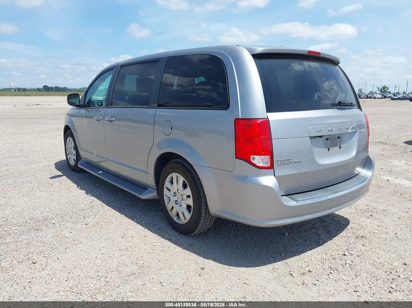 2018 Dodge Caravan VIN 2C4RDGBG1JR296670 IAAI salvage auction — NORMAL WEAR, Sf97 (Texas), sold $17,275 on 2026-07-07 (photo 3)
