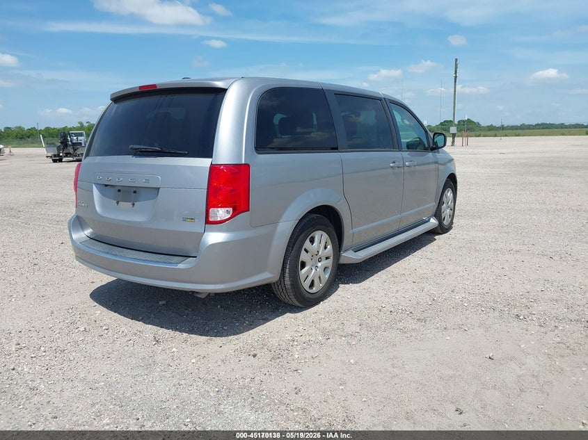 2018 Dodge Caravan VIN 2C4RDGBG1JR296670 IAAI salvage auction — NORMAL WEAR, Sf97 (Texas), sold $17,275 on 2026-07-07 (photo 4)