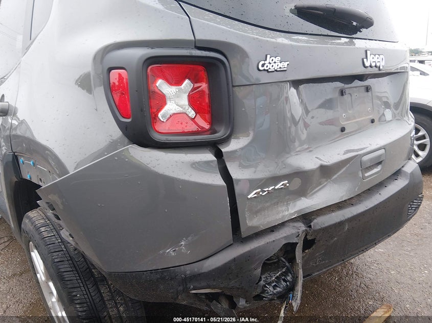 2022 Jeep Renegade VIN ZACNJDB15NPN80117 IAAI salvage auction — REAR END, Clear (Oklahoma), sold $3,000 on 2026-08-07 (photo 6)