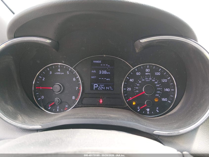 2016 Kia Forte VIN KNAFX4A67G5536759 IAAI salvage auction — FRONT END, Salvage (West Virginia), sold $300 on 2026-07-09 (photo 7)