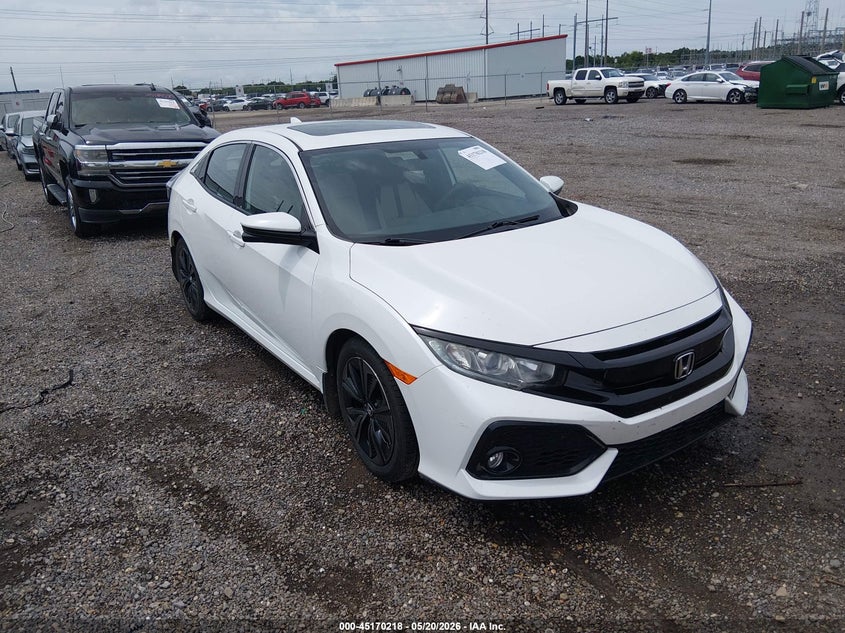 2018 Honda Civic VIN SHHFK7H53JU215533 — IAAI salvage auction photo
