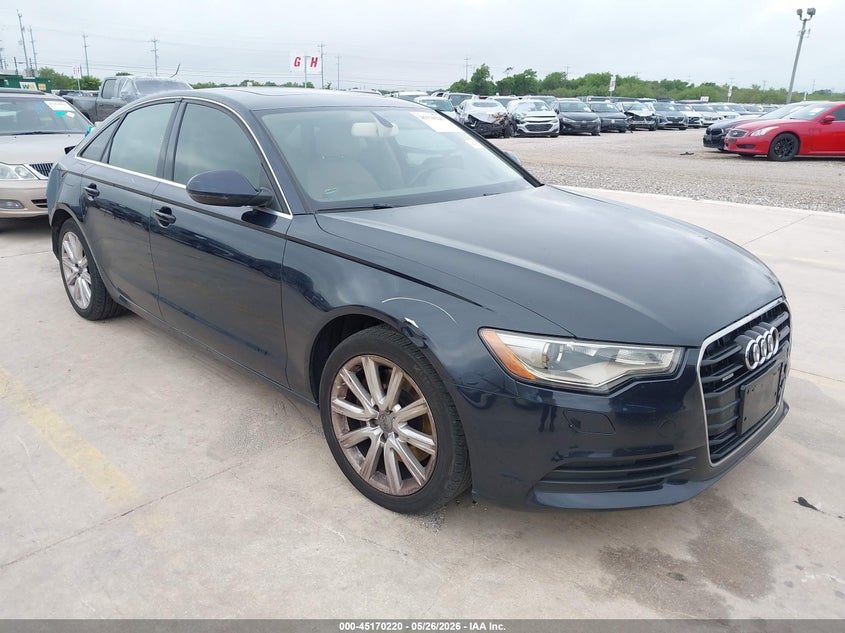 2015 Audi A6 VIN WAUFFAFC0FN033279 IAAI salvage auction — RIGHT REAR, Salvage (Texas), sold $2,325 on 2026-07-20 (photo 1)