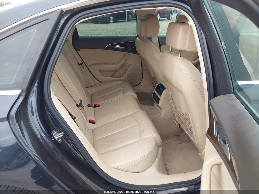 2015 Audi A6 VIN WAUFFAFC0FN033279 IAAI salvage auction — RIGHT REAR, Salvage (Texas), sold $2,325 on 2026-07-20 (photo 8)