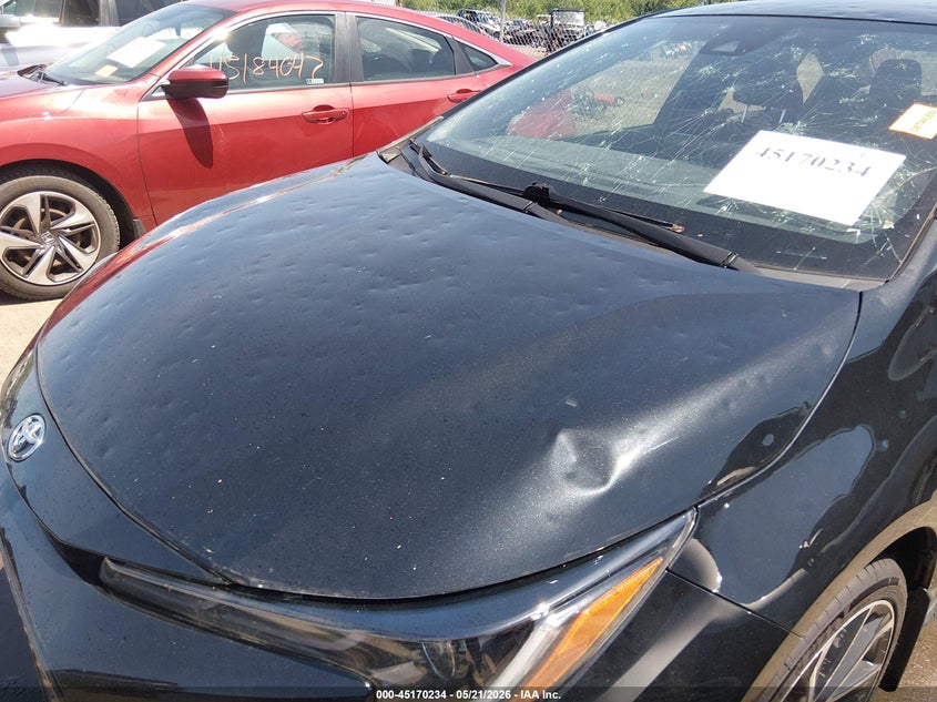 2022 Toyota Corolla VIN JTDS4MCE8NJ092939 IAAI salvage auction — HAIL, Salvage (Ohio), sold $8,650 on 2026-07-07 (photo 6)