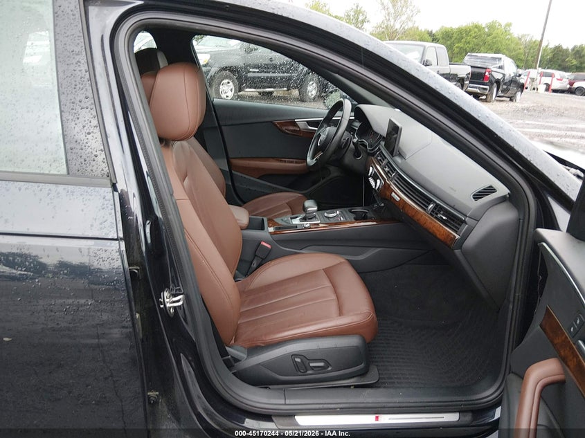 2018 Audi A4 VIN WAUDNAF42JA131748 IAAI salvage auction — REAR END, Salvage Title, sold $4,250 on 2026-07-28 (photo 5)