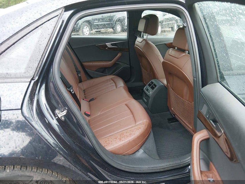 2018 Audi A4 VIN WAUDNAF42JA131748 IAAI salvage auction — REAR END, Salvage Title, sold $4,250 on 2026-07-28 (photo 8)
