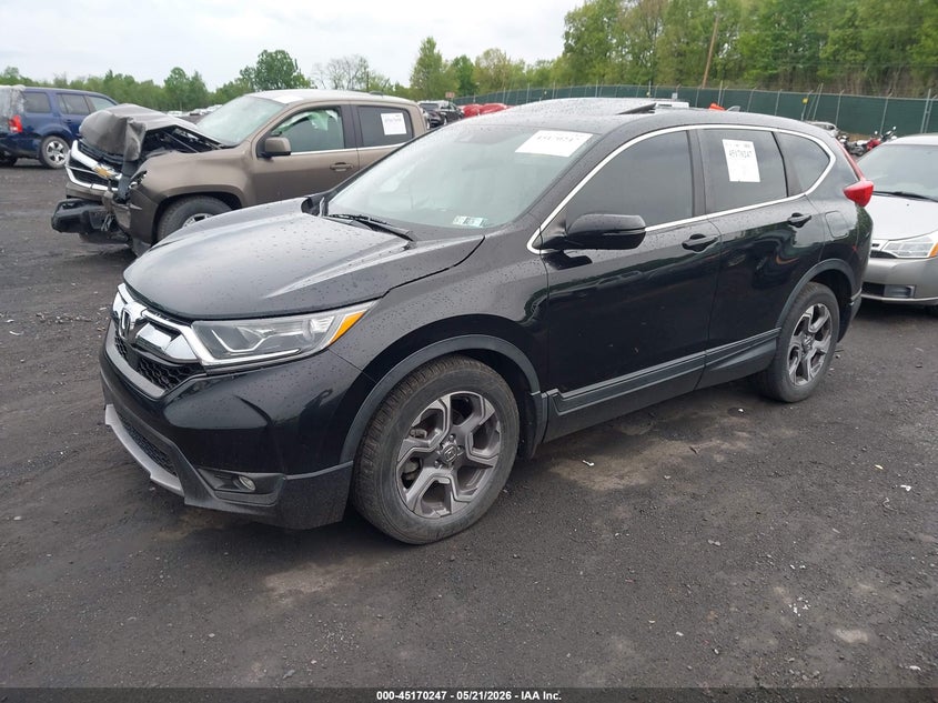 2019 Honda Cr-v VIN 7FARW2H86KE043214 IAAI salvage auction — REAR END, Salvage (Pennsylvania), sold $5,100 on 2026-07-09 (photo 2)