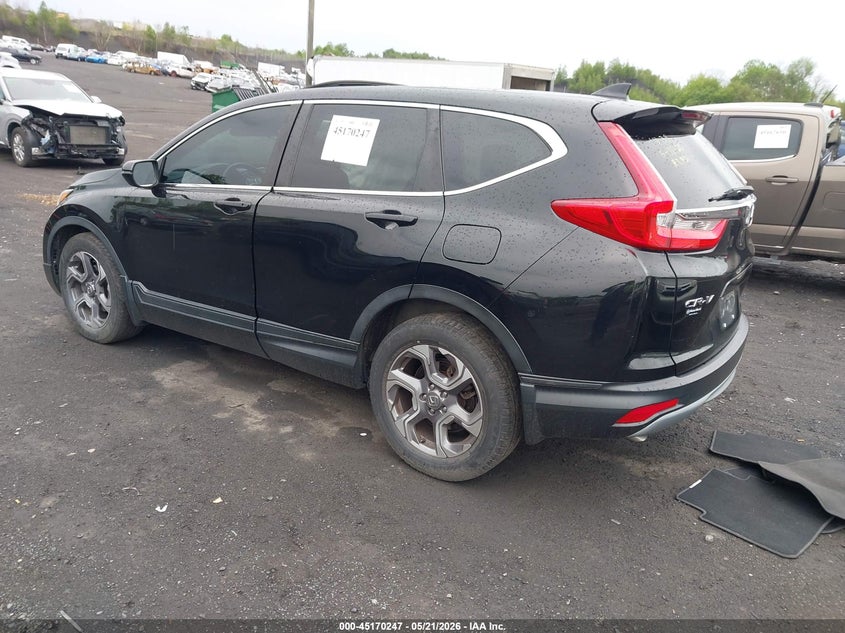 2019 Honda Cr-v VIN 7FARW2H86KE043214 IAAI salvage auction — REAR END, Salvage (Pennsylvania), sold $5,100 on 2026-07-09 (photo 3)