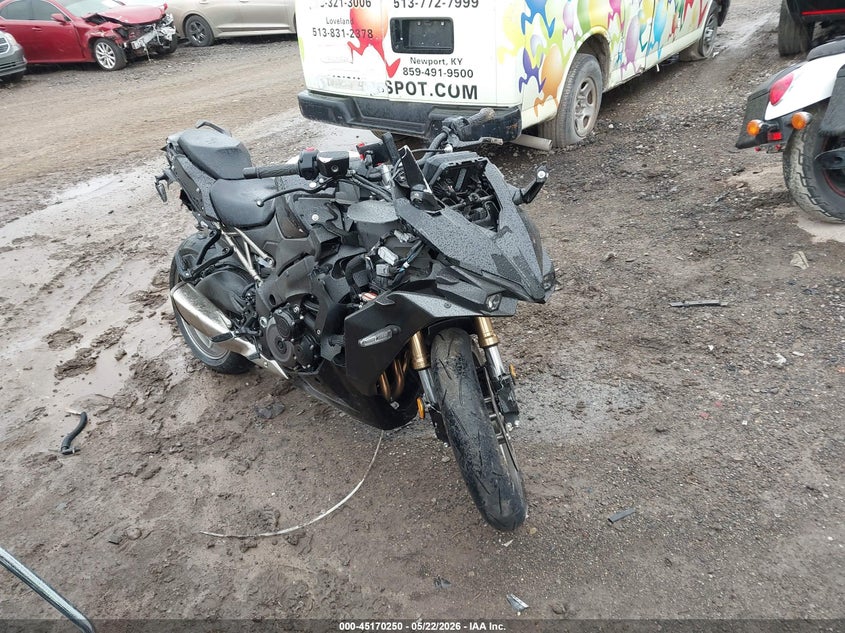 2024 Suzuki Gsx VIN JS1EK12B6R7100557 IAAI salvage auction — ALL OVER, Salvage (Ohio), sold $2,450 on 2026-07-08 (photo 1)