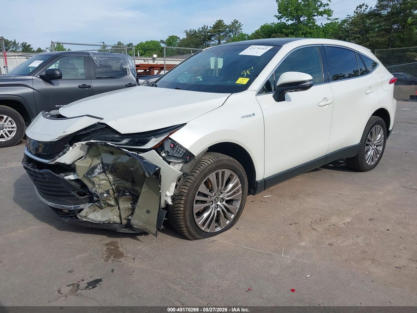 2021 Toyota Venza VIN JTEAAAAH0MJ014102 IAAI salvage auction — FRONT END, Salvage Title, sold $15,700 on 2026-07-07 (photo 2)