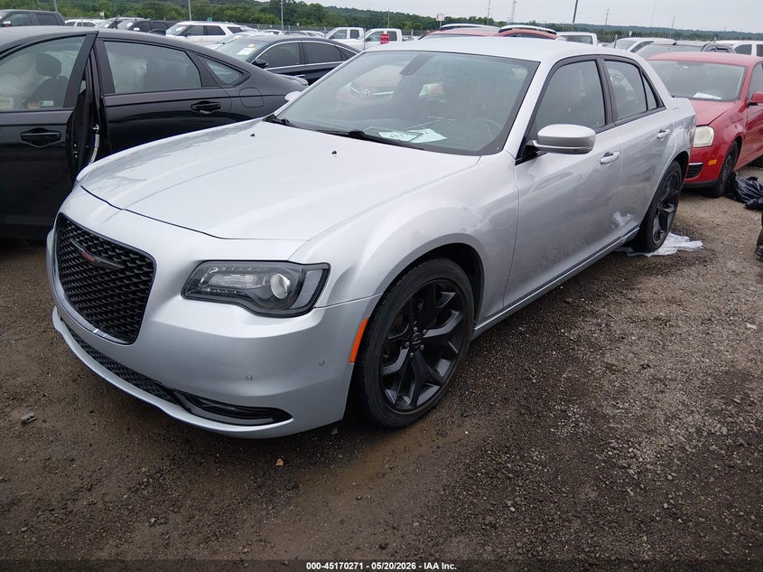 2021 Chrysler 300 VIN 2C3CCABG0MH549756 IAAI salvage auction — HAIL, Salvage (Oklahoma), sold $8,300 on 2026-08-18 (photo 2)