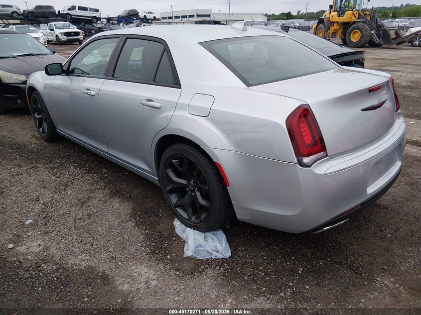 2021 Chrysler 300 VIN 2C3CCABG0MH549756 IAAI salvage auction — HAIL, Salvage (Oklahoma), sold $8,300 on 2026-08-18 (photo 3)
