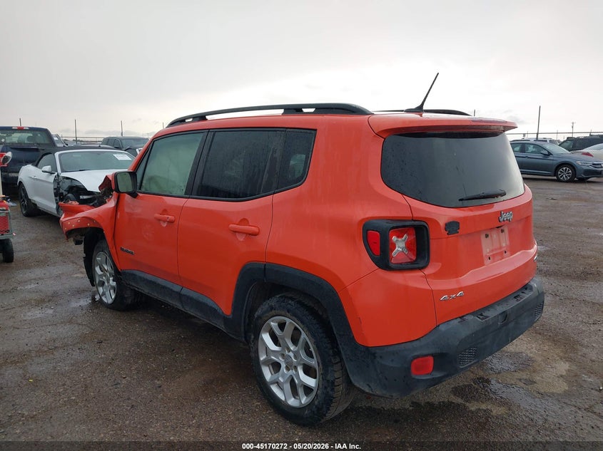 2015 Jeep Renegade VIN ZACCJBBT6FPC33977 IAAI salvage auction — FRONT END, Salvage (Texas), sold $500 on 2026-07-07 (photo 3)