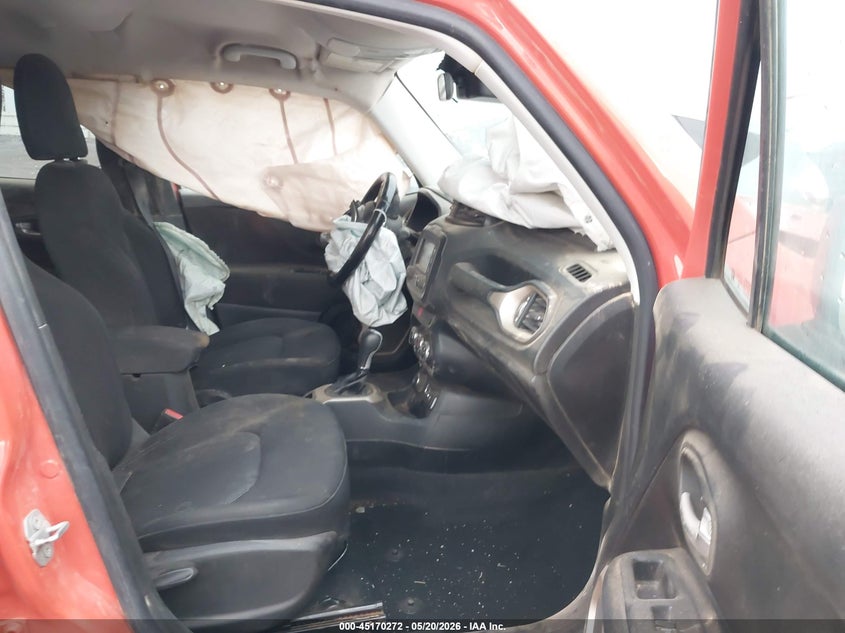2015 Jeep Renegade VIN ZACCJBBT6FPC33977 IAAI salvage auction — FRONT END, Salvage (Texas), sold $500 on 2026-07-07 (photo 5)