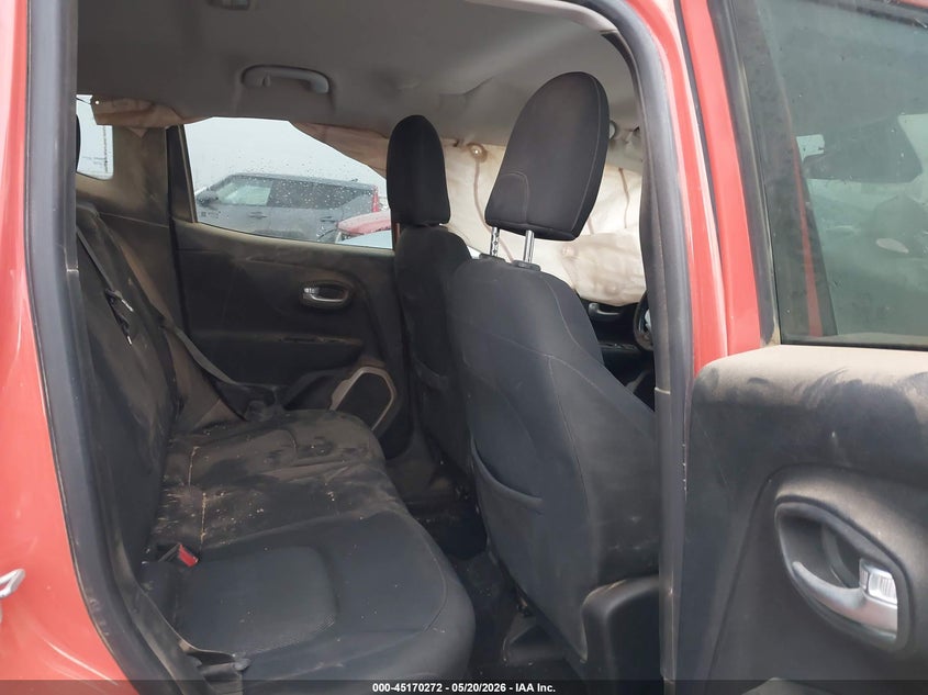 2015 Jeep Renegade VIN ZACCJBBT6FPC33977 IAAI salvage auction — FRONT END, Salvage (Texas), sold $500 on 2026-07-07 (photo 8)