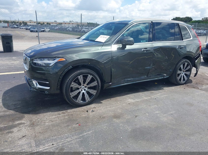 2022 Volvo Xc90 VIN YV4A22PL2N1823330 IAAI salvage auction — SIDE, Salvage Title, sold $14,400 on 2026-08-16 (photo 2)