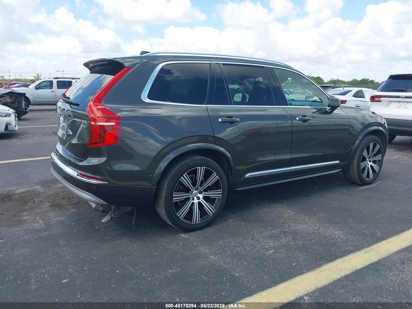 2022 Volvo Xc90 VIN YV4A22PL2N1823330 IAAI salvage auction — SIDE, Salvage Title, sold $14,400 on 2026-08-16 (photo 4)