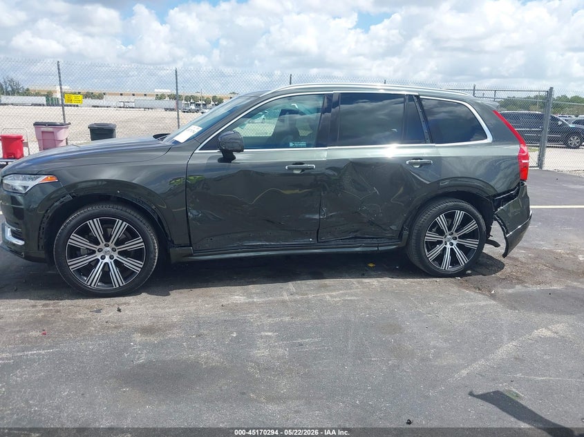 2022 Volvo Xc90 VIN YV4A22PL2N1823330 IAAI salvage auction — SIDE, Salvage Title, sold $14,400 on 2026-08-16 (photo 6)