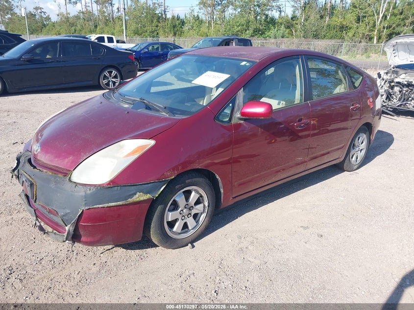 2005 Toyota Prius VIN JTDKB20U257023201 IAAI salvage auction — NORMAL WEAR, Salvage (Texas), sold $325 on 2026-07-28 (photo 2)