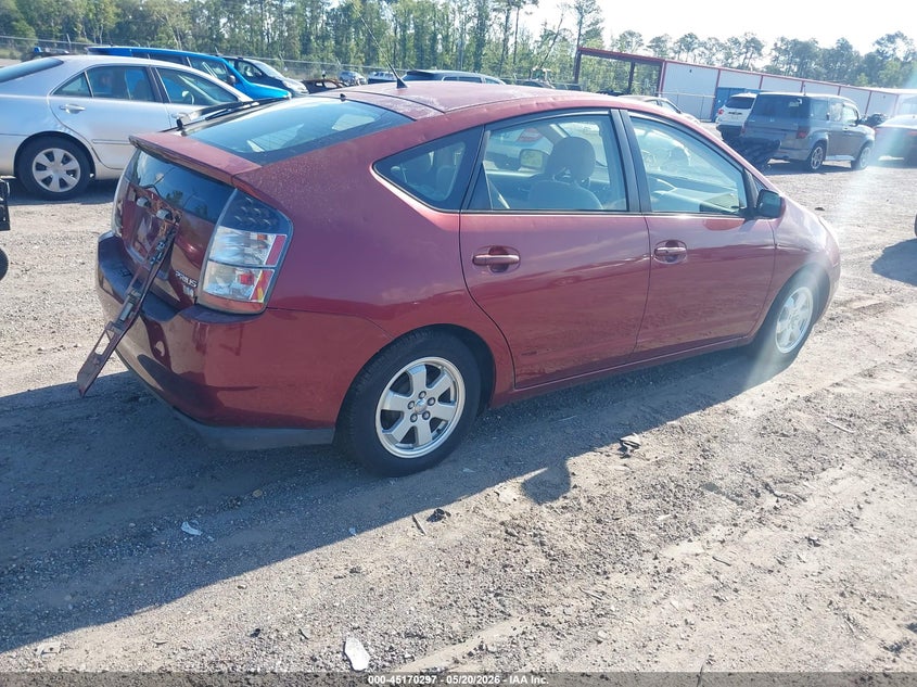 2005 Toyota Prius VIN JTDKB20U257023201 IAAI salvage auction — NORMAL WEAR, Salvage (Texas), sold $325 on 2026-07-28 (photo 4)