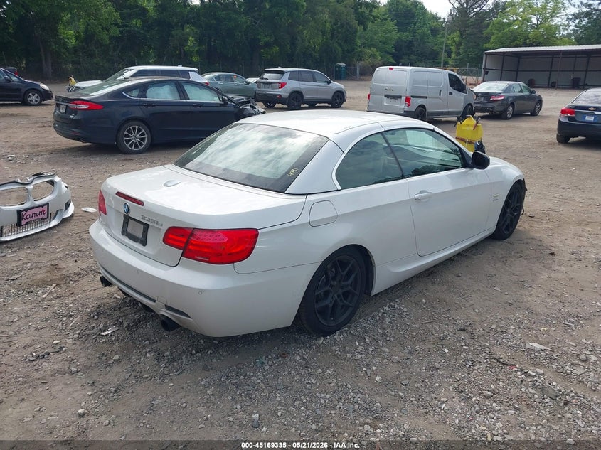 2011 BMW 3er VIN WBADX1C55BE570458 IAAI salvage auction — FRONT END, Salvage (South Carolina), sold $5,500 on 2026-08-03 (photo 4)