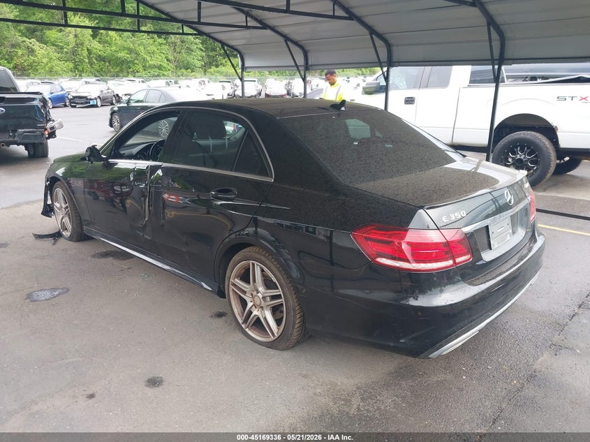 2014 Mercedes-benz E-klasse VIN WDDHF8JBXEA895309 IAAI salvage auction — LEFT FRONT, Salvage (Connecticut), sold $2,150 on 2026-07-09 (photo 3)