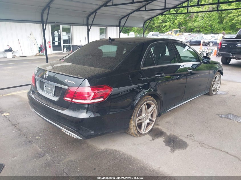 2014 Mercedes-benz E-klasse VIN WDDHF8JBXEA895309 IAAI salvage auction — LEFT FRONT, Salvage (Connecticut), sold $2,150 on 2026-07-09 (photo 4)