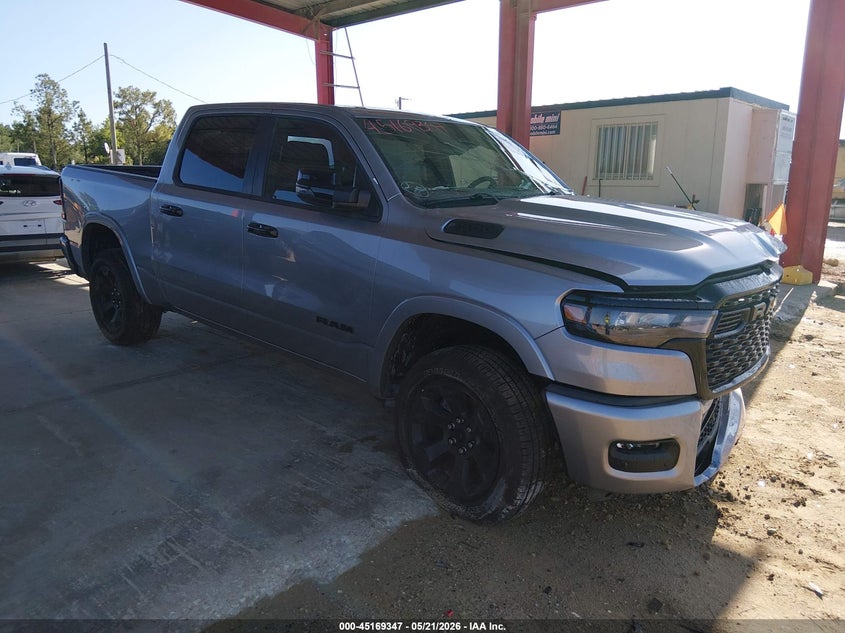 2026 Ram 1500 VIN 1C6RREFP8TN226378 IAAI salvage auction — FRONT END, Certificate Of Destruction (Florida), sold $12,650 on 2026-07-30 (photo 1)