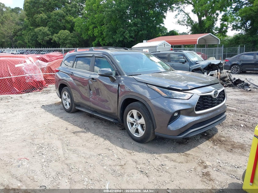 2023 Toyota Highlander VIN 5TDKDRAH7PS047202 IAAI salvage auction — RIGHT SIDE, Salvage (Georgia), sold $13,750 on 2026-07-31 (photo 1)
