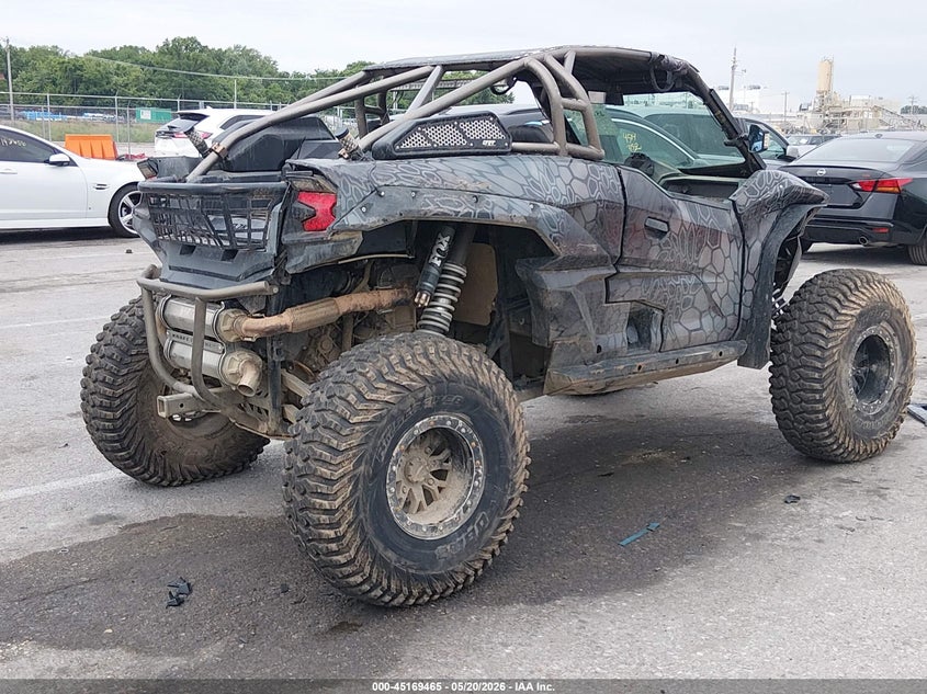 2021 Kawasaki Teryx VIN JKARFCB13MB502356 IAAI salvage auction — LEFT SIDE, Clear (Missouri), sold $6,200 on 2026-07-14 (photo 4)