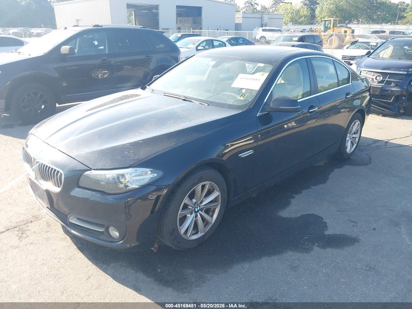 2016 BMW 5er VIN WBA5A7C54GG152056 IAAI salvage auction — NORMAL WEAR, Clear (Virginia), sold $425 on 2026-07-22 (photo 2)
