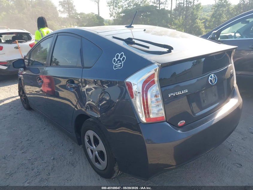 2014 Toyota Prius VIN JTDKN3DU2E0369703 IAAI salvage auction — LEFT FRONT, Salvage (Georgia), sold $2,000 on 2026-07-07 (photo 3)