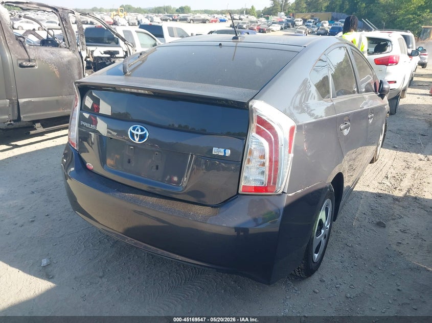 2014 Toyota Prius VIN JTDKN3DU2E0369703 IAAI salvage auction — LEFT FRONT, Salvage (Georgia), sold $2,000 on 2026-07-07 (photo 4)