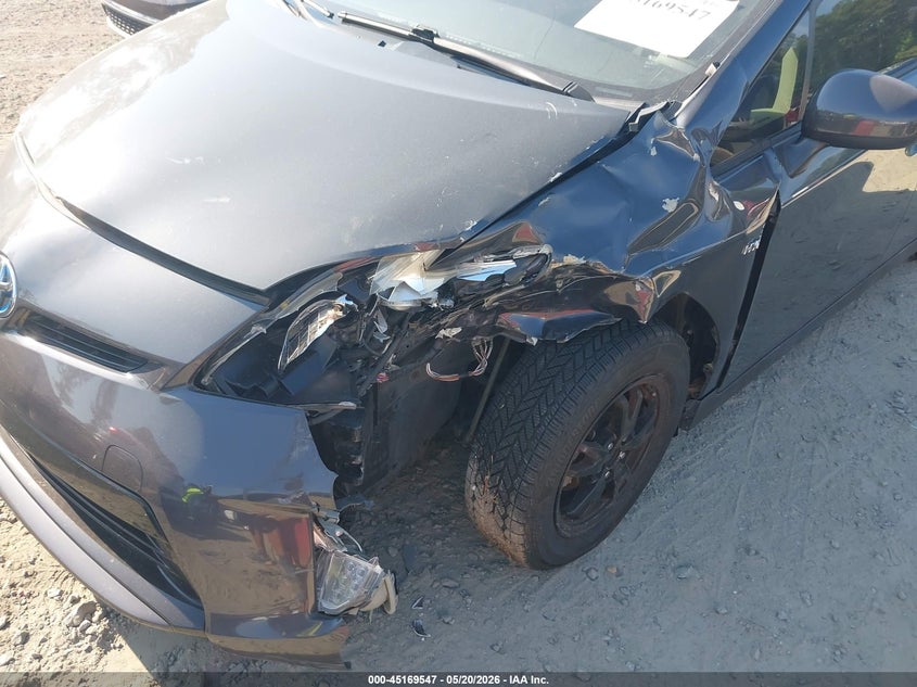 2014 Toyota Prius VIN JTDKN3DU2E0369703 IAAI salvage auction — LEFT FRONT, Salvage (Georgia), sold $2,000 on 2026-07-07 (photo 6)
