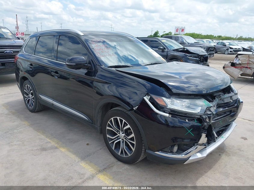 2018 Mitsubishi Outlander VIN JA4AD3A32JJ005774 IAAI salvage auction — FRONT END, Original (Texas), sold $2,150 on 2026-07-29 (photo 1)