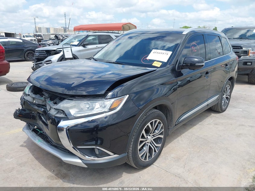 2018 Mitsubishi Outlander VIN JA4AD3A32JJ005774 IAAI salvage auction — FRONT END, Original (Texas), sold $2,150 on 2026-07-29 (photo 2)