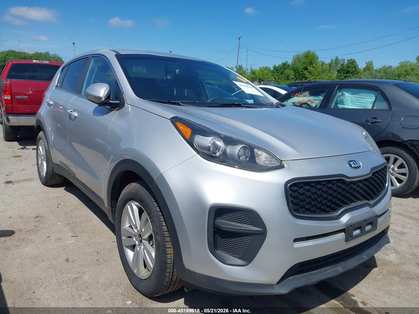 2018 Kia Sportage VIN KNDPM3AC3J7485871 IAAI salvage auction — NORMAL WEAR, Salvage (Texas), sold $2,575 on 2026-07-28 (photo 1)